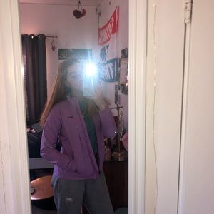 light purple vintage nike windbreaker :)